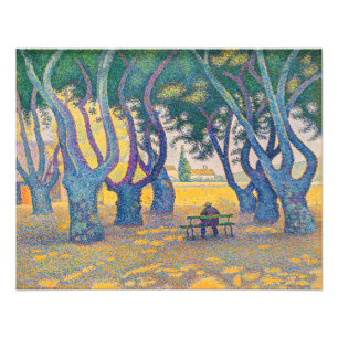 Paul Signac - Place des Lices, Saint-Tropez Photo Print