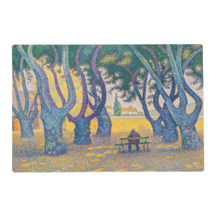 Paul Signac - Place des Lices, Saint-Tropez Placemat