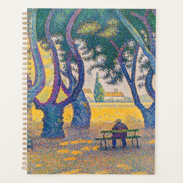 Paul Signac - Place des Lices, Saint-Tropez Planner (Front)