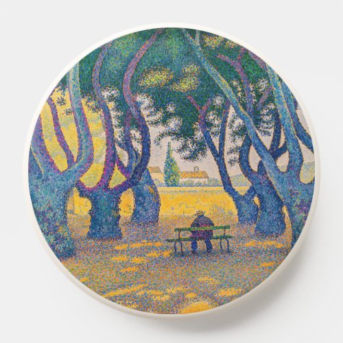 Paul Signac _ Place des Lices Saint_Tropez PopSocket