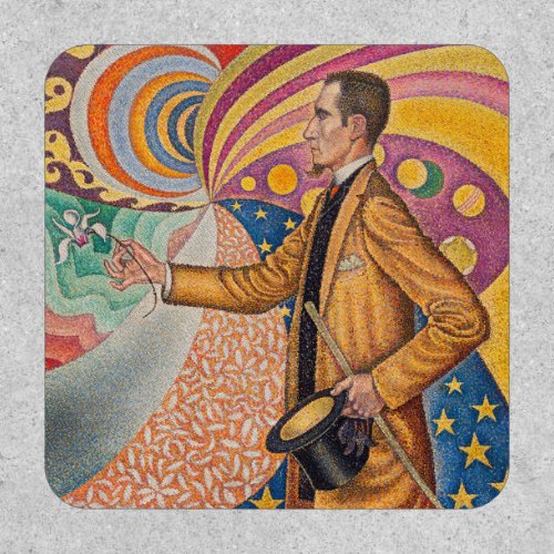 Paul Signac _ Portrait of M Felix Feneon Opus 217 Patch