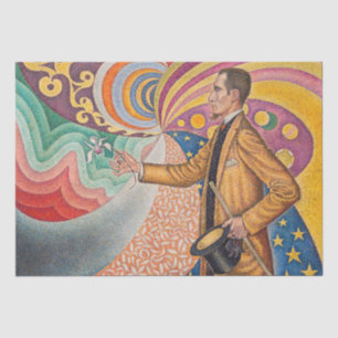 Paul Signac - Portrait of M Felix Feneon, Opus 217 Tissue Paper