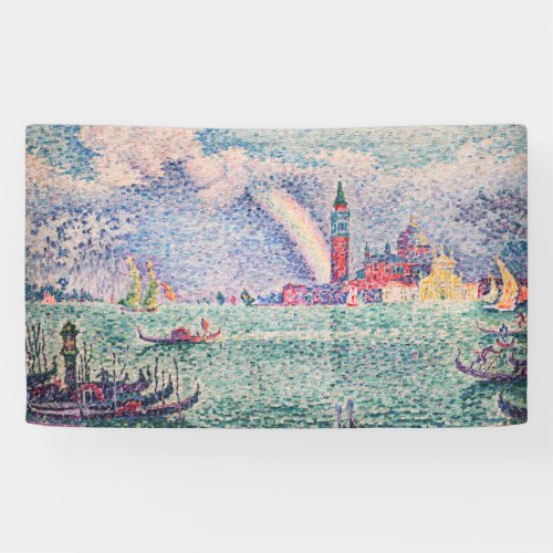 Paul Signac _ Rainbow Venice Banner