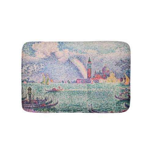 Paul Signac _ Rainbow Venice Bath Mat