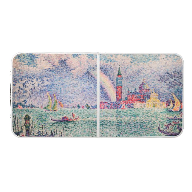 Paul Signac - Rainbow, Venice Beer Pong Table (Top)