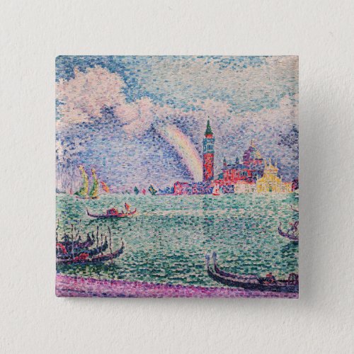 Paul Signac _ Rainbow Venice Button