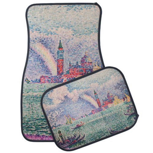 Paul Signac _ Rainbow Venice Car Floor Mat