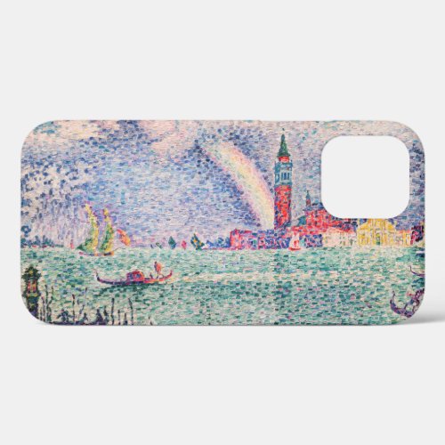 Paul Signac _ Rainbow Venice iPhone 12 Case