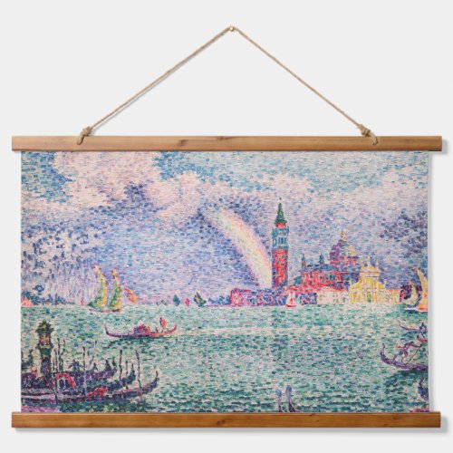 Paul Signac _ Rainbow Venice Hanging Tapestry