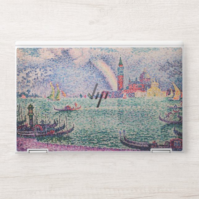 Paul Signac - Rainbow, Venice HP Laptop Skin (Front)