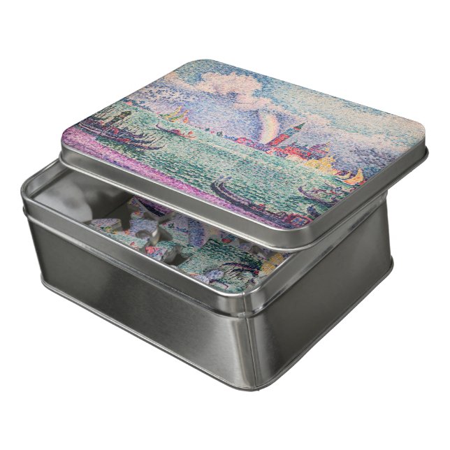 Paul Signac - Rainbow, Venice Jigsaw Puzzle (Lid Open)