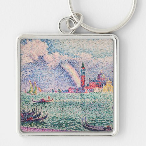 Paul Signac _ Rainbow Venice Keychain