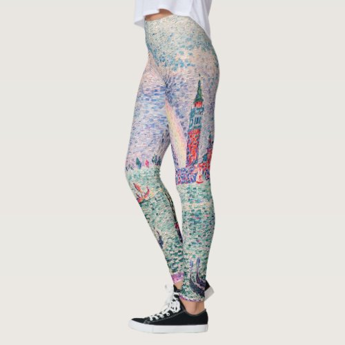 Paul Signac _ Rainbow Venice Leggings