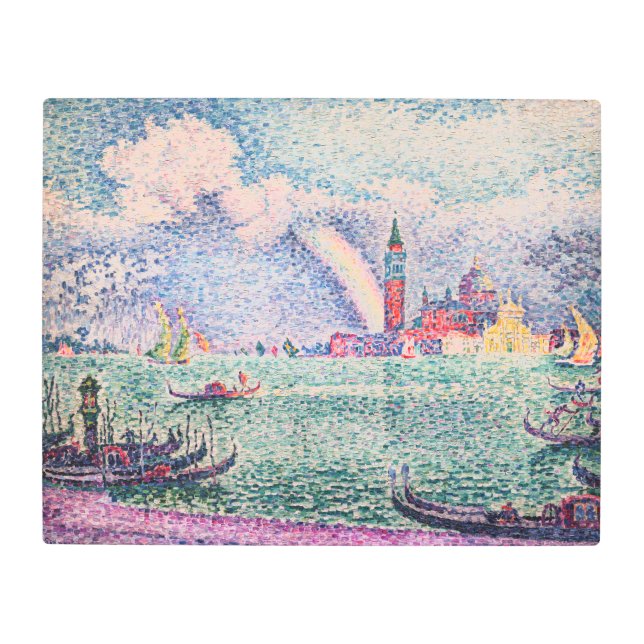 Paul Signac - Rainbow, Venice Metal Print (Front)