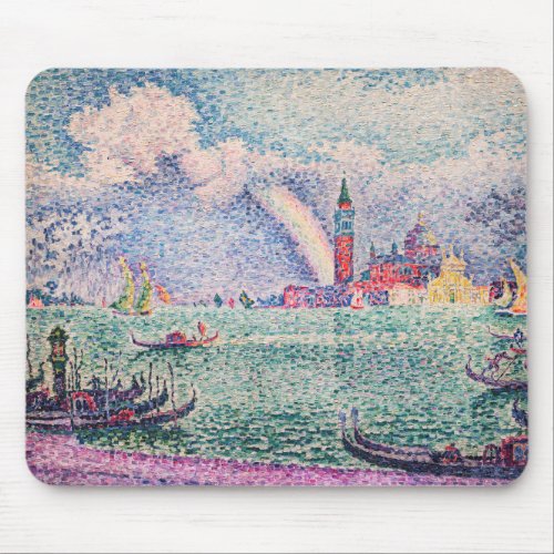 Paul Signac _ Rainbow Venice Mouse Pad