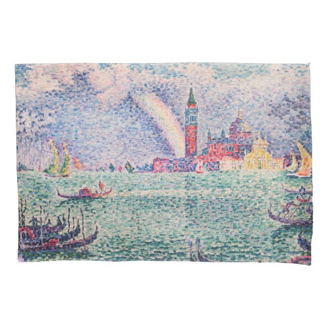 Paul Signac - Rainbow, Venice Pillow Case (Front)