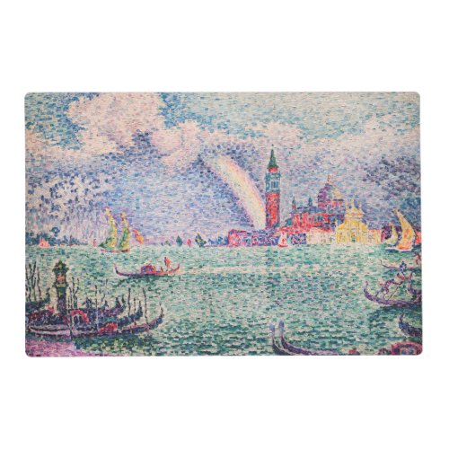 Paul Signac _ Rainbow Venice Placemat