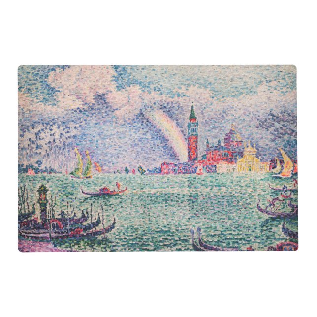 Paul Signac - Rainbow, Venice Placemat (Front)