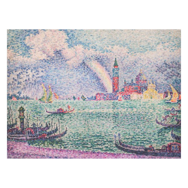 Paul Signac - Rainbow, Venice Tablecloth (Front (Horizontal))