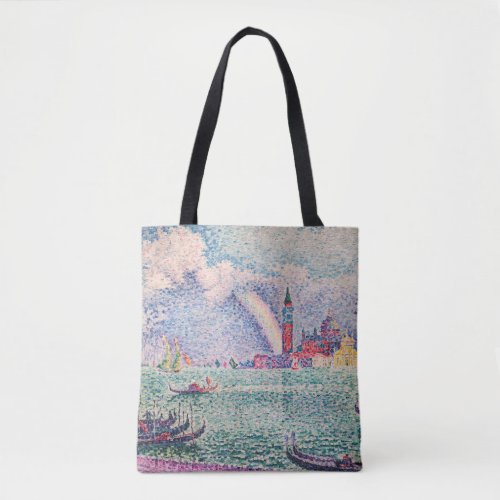 Paul Signac _ Rainbow Venice Tote Bag