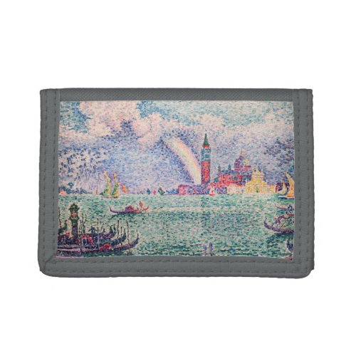 Paul Signac _ Rainbow Venice Trifold Wallet