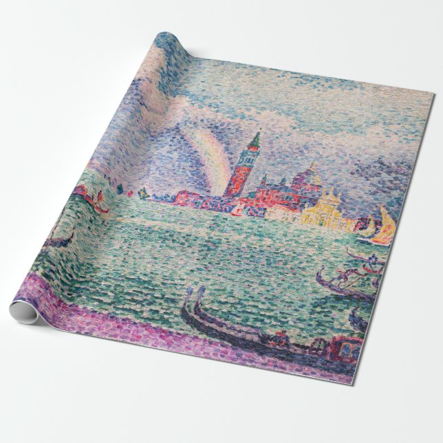 Paul Signac - Rainbow, Venice Wrapping Paper (Unrolled)