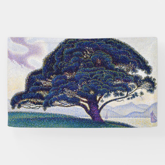 Paul Signac - The Bonaventure Pine Banner (Horizontal)