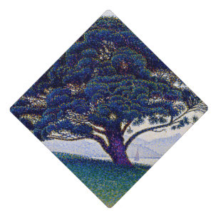 Paul Signac - The Bonaventure Pine Graduation Cap Topper