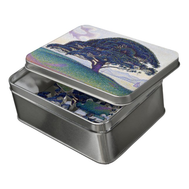 Paul Signac - The Bonaventure Pine Jigsaw Puzzle (Lid Open)