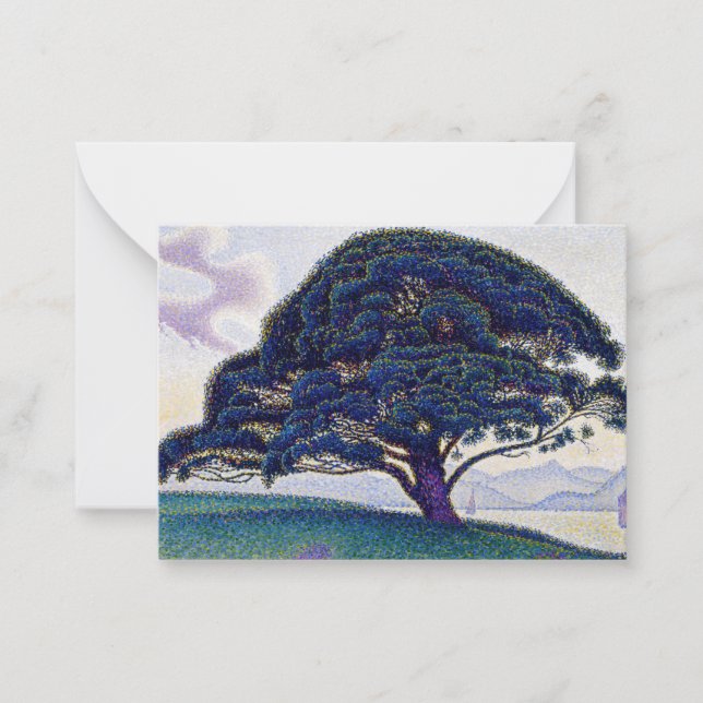 Paul Signac - The Bonaventure Pine Note Card (Front)