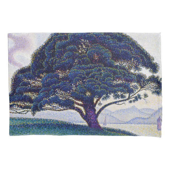Paul Signac - The Bonaventure Pine Pillow Case (Front)