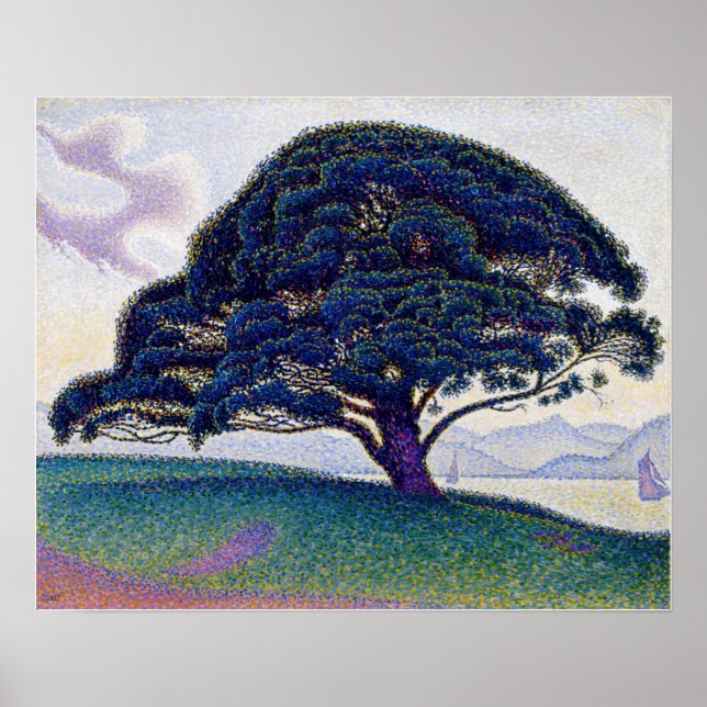 Paul Signac - The Bonaventure Pine Poster (Front)
