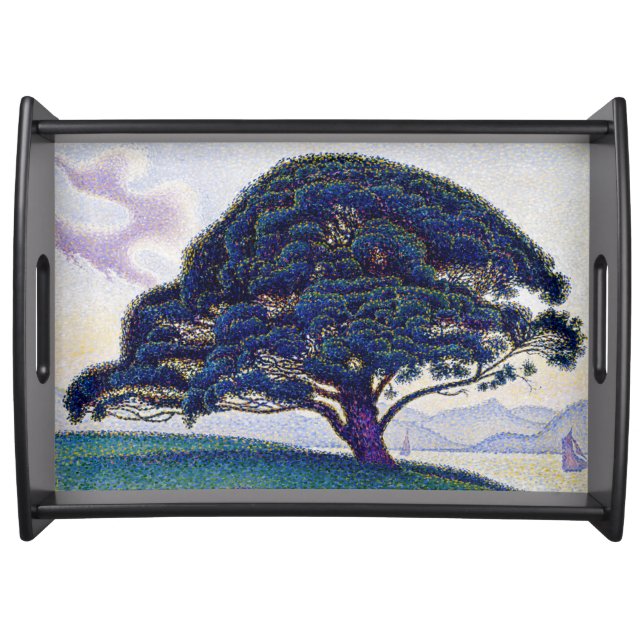 Paul Signac - The Bonaventure Pine Serving Tray (Front)