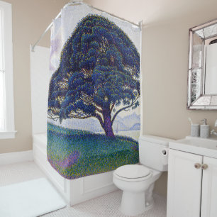Paul Signac - The Bonaventure Pine Shower Curtain