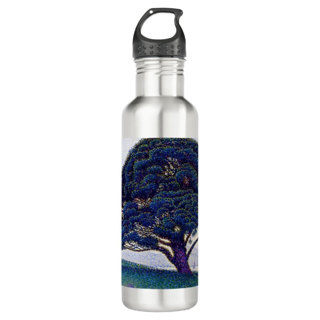 Paul Signac - The Bonaventure Pine Stainless Steel Water Bottle (Front)