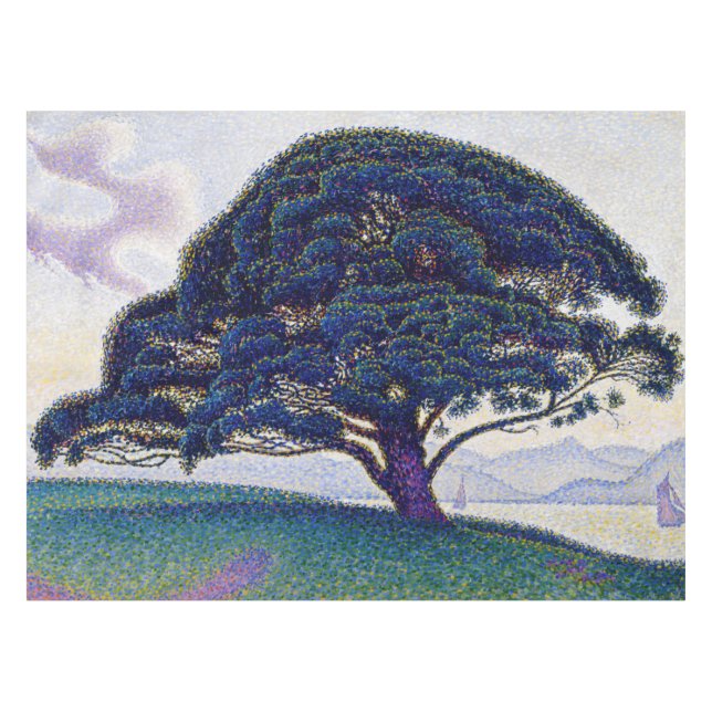 Paul Signac - The Bonaventure Pine Tablecloth (Front (Horizontal))