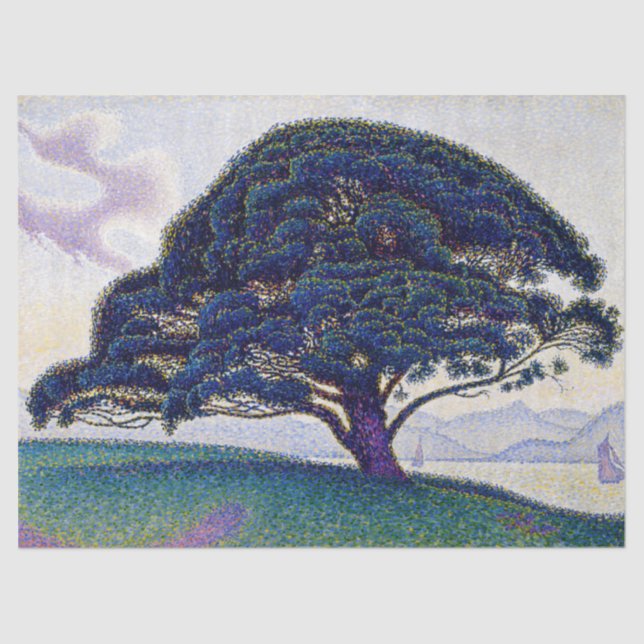 Paul Signac - The Bonaventure Pine Tissue Paper (Front)