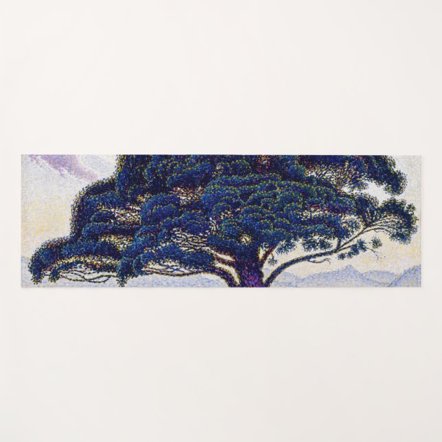 Paul Signac - The Bonaventure Pine Yoga Mat (Front (Horizontal))
