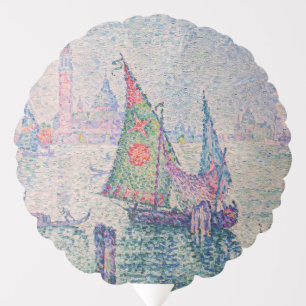 Paul Signac - The Green Sail Balloon