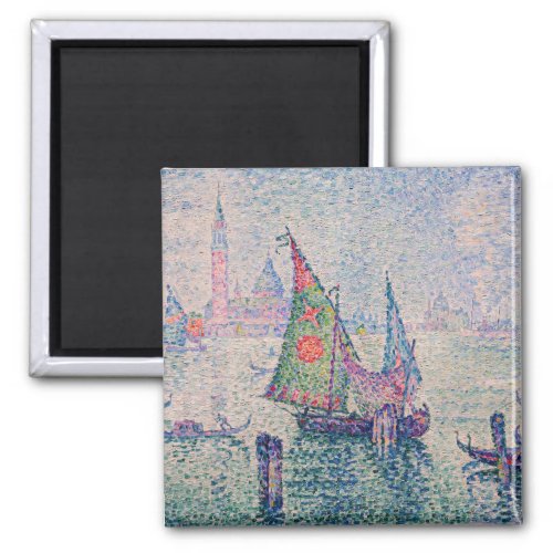 Paul Signac _ The Green Sail Magnet