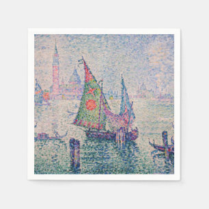 Paul Signac - The Green Sail Napkins