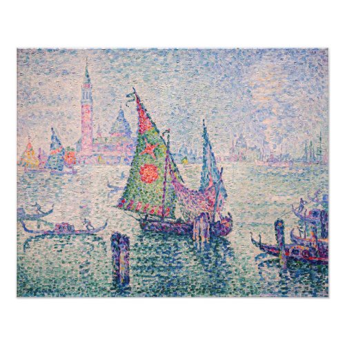 Paul Signac _ The Green Sail Photo Print