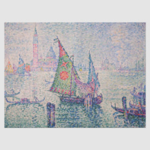 Paul Signac - The Green Sail Tissue Paper
