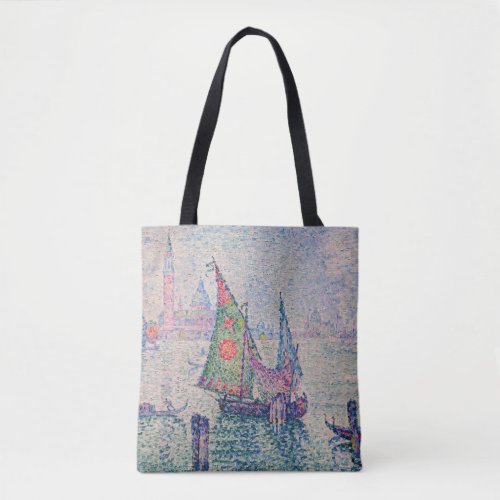 Paul Signac _ The Green Sail Tote Bag