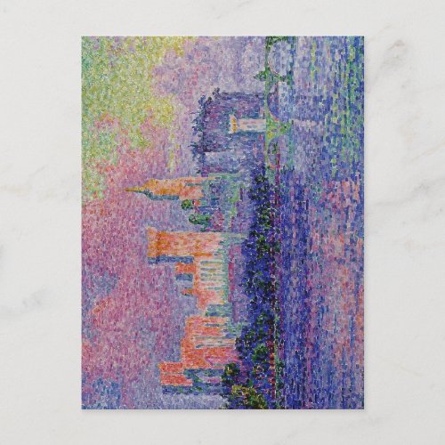 Paul Signac The Papal Palace Avignon 1900 Paul Postcard