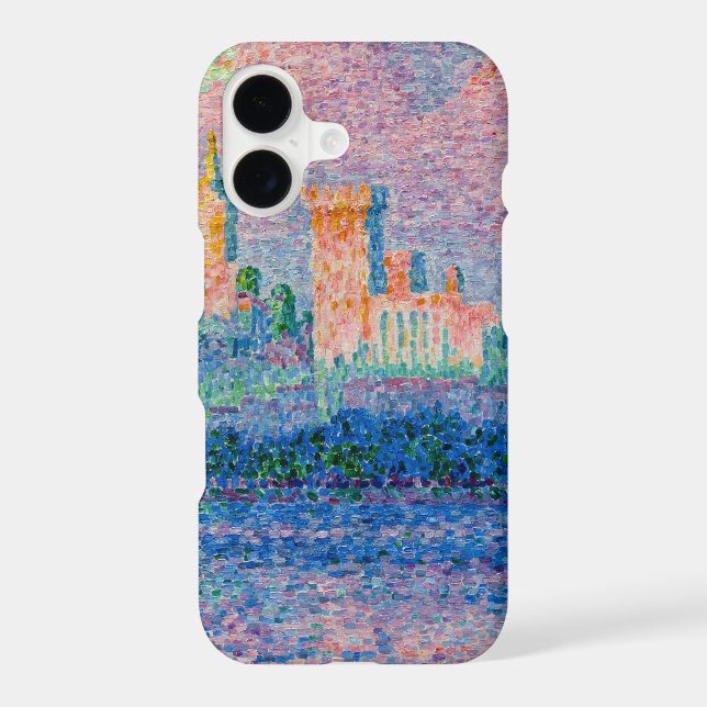 Paul Signac - The Papal Palace, Avignon Case-Mate iPhone Case (Back)