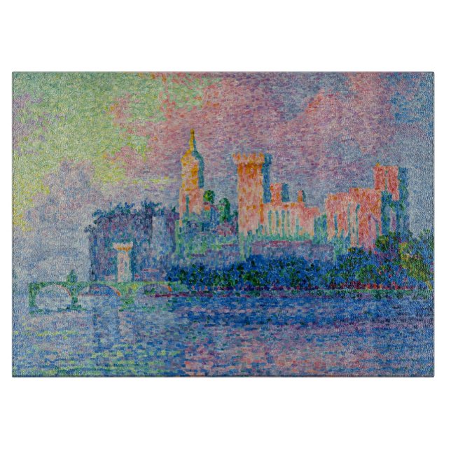 Paul Signac - The Papal Palace, Avignon Cutting Board (Front)