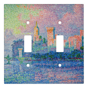 Paul Signac - The Papal Palace, Avignon Light Switch Cover