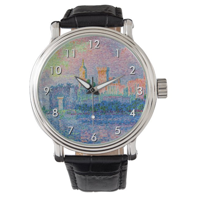 Paul Signac - The Papal Palace, Avignon Watch (Front)