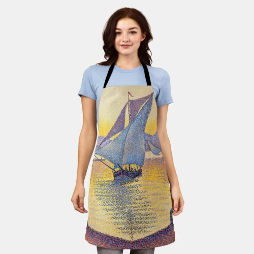 Paul Signac _ The Port at Sunset Opus 236 Apron